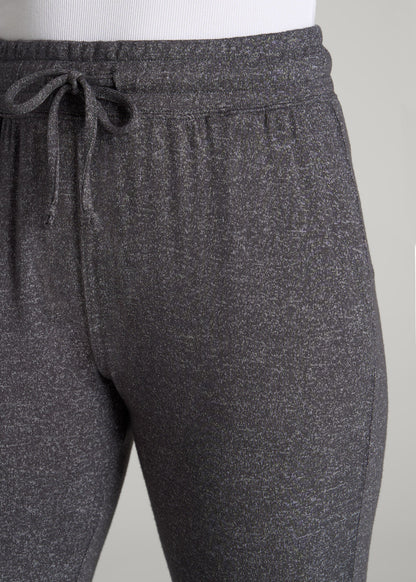 Cozy Lounge Joggers for Tall Women in Charcoal Mix