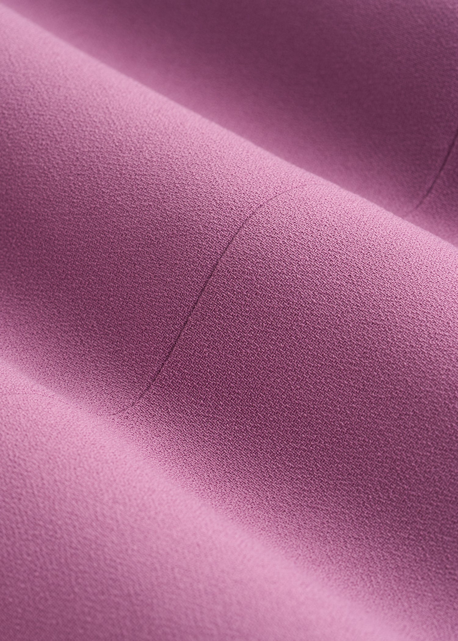 Crepe Wrap Blazer for Tall Women in Argyle Purple