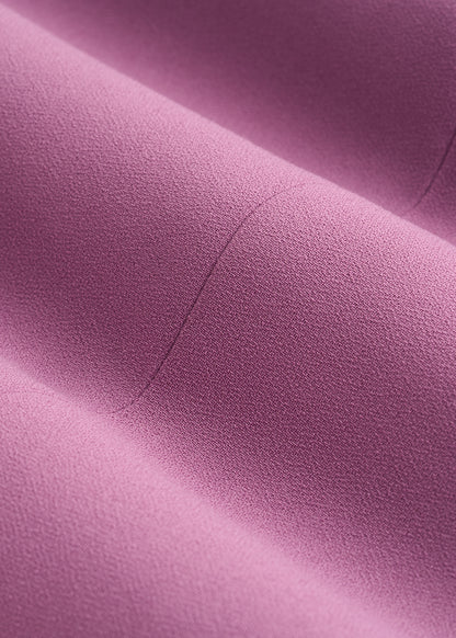 Crepe Wrap Blazer for Tall Women in Argyle Purple