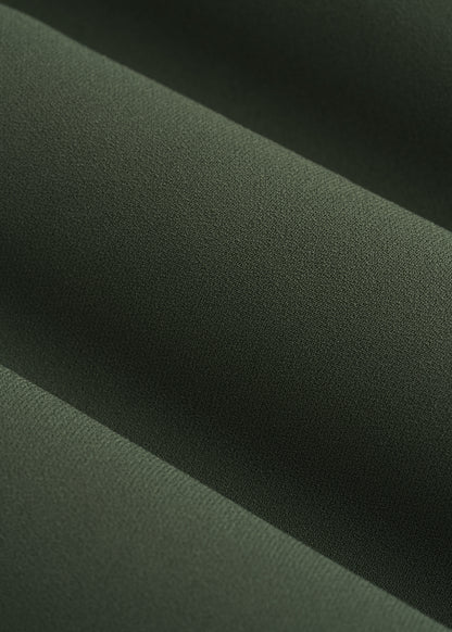 Crepe Wrap Blazer for Tall Women in Climbing Ivy