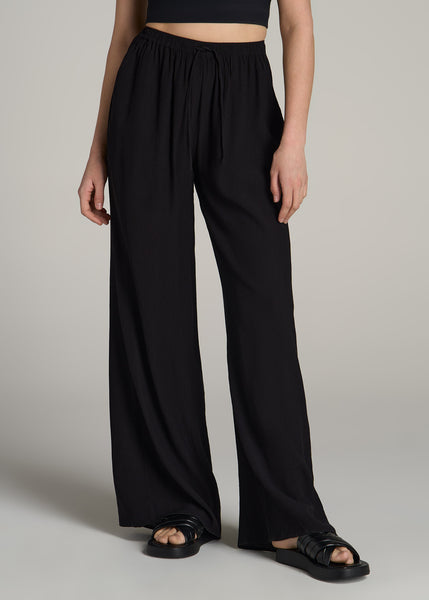 Pants, Black pants, Woman Pants, wide skirt store pants, long wide pants by UrbanMood - TA-011-VL