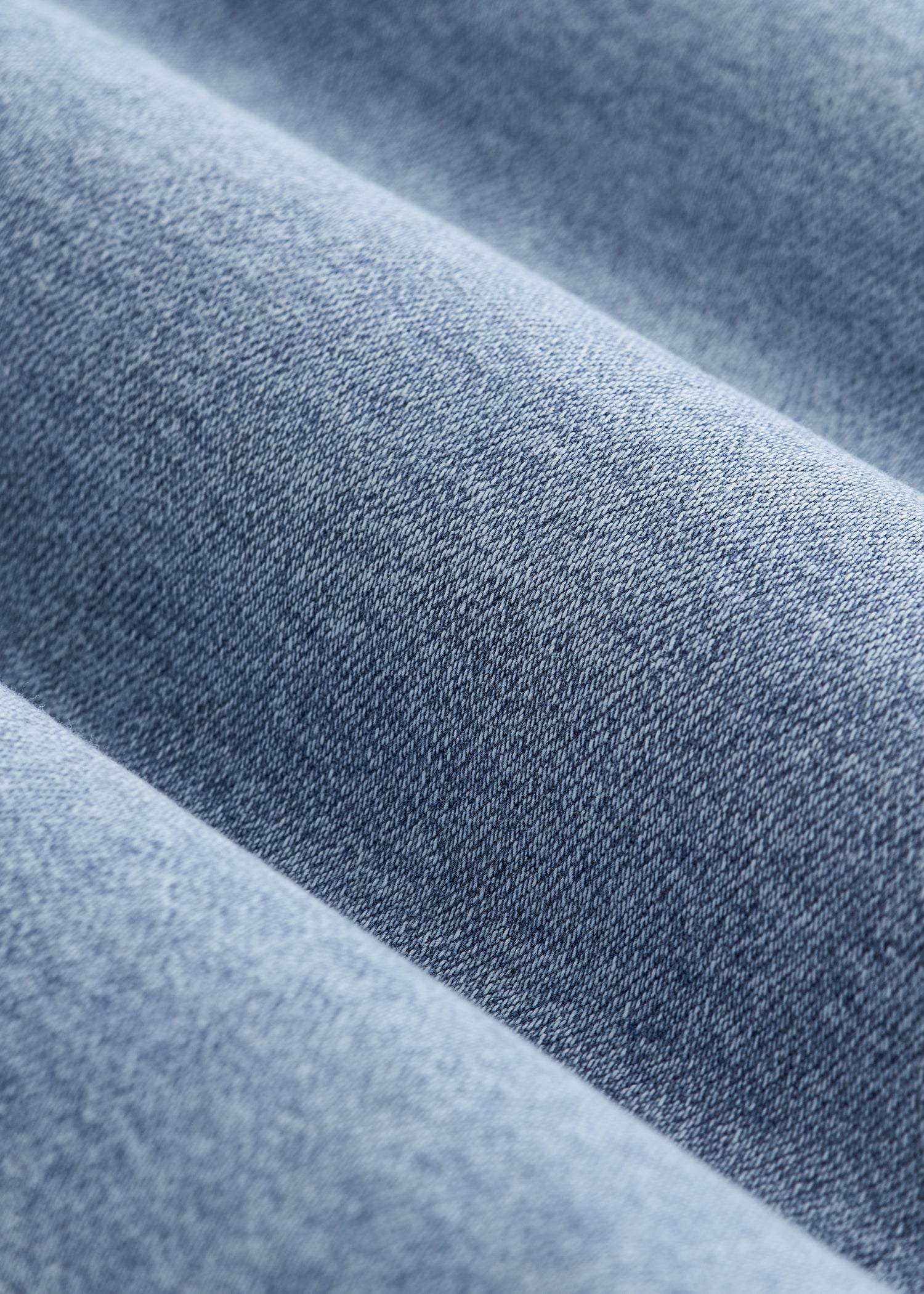 Cropped Stretch Denim Jacket for Tall Women in Perfect Blue