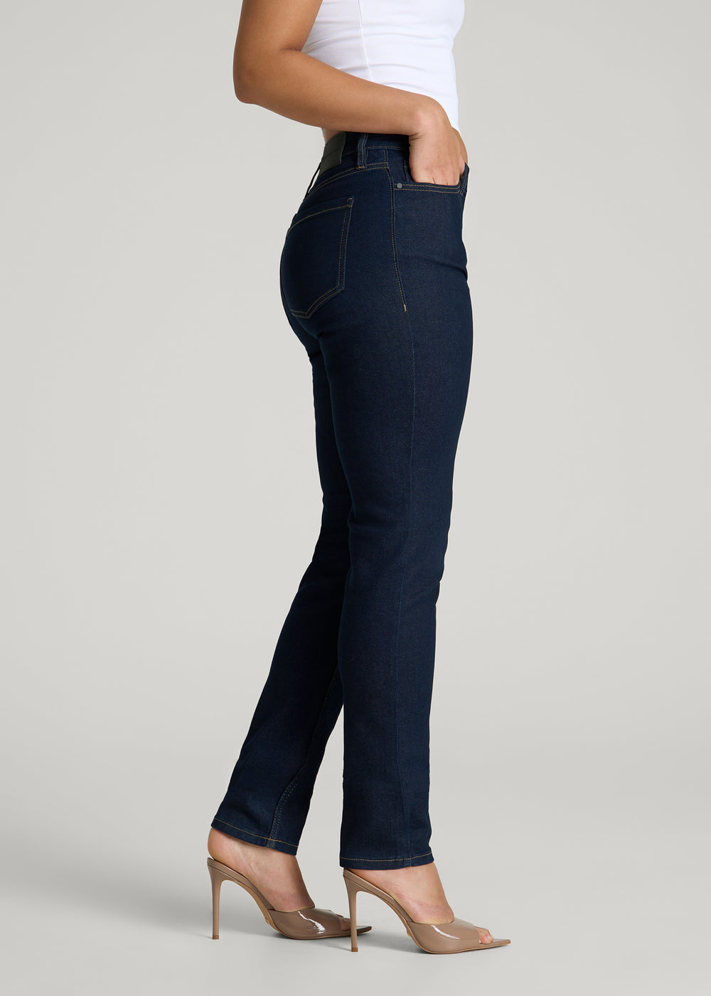 Curve High Rise Skinny Jeans for Tall Women | American Tall