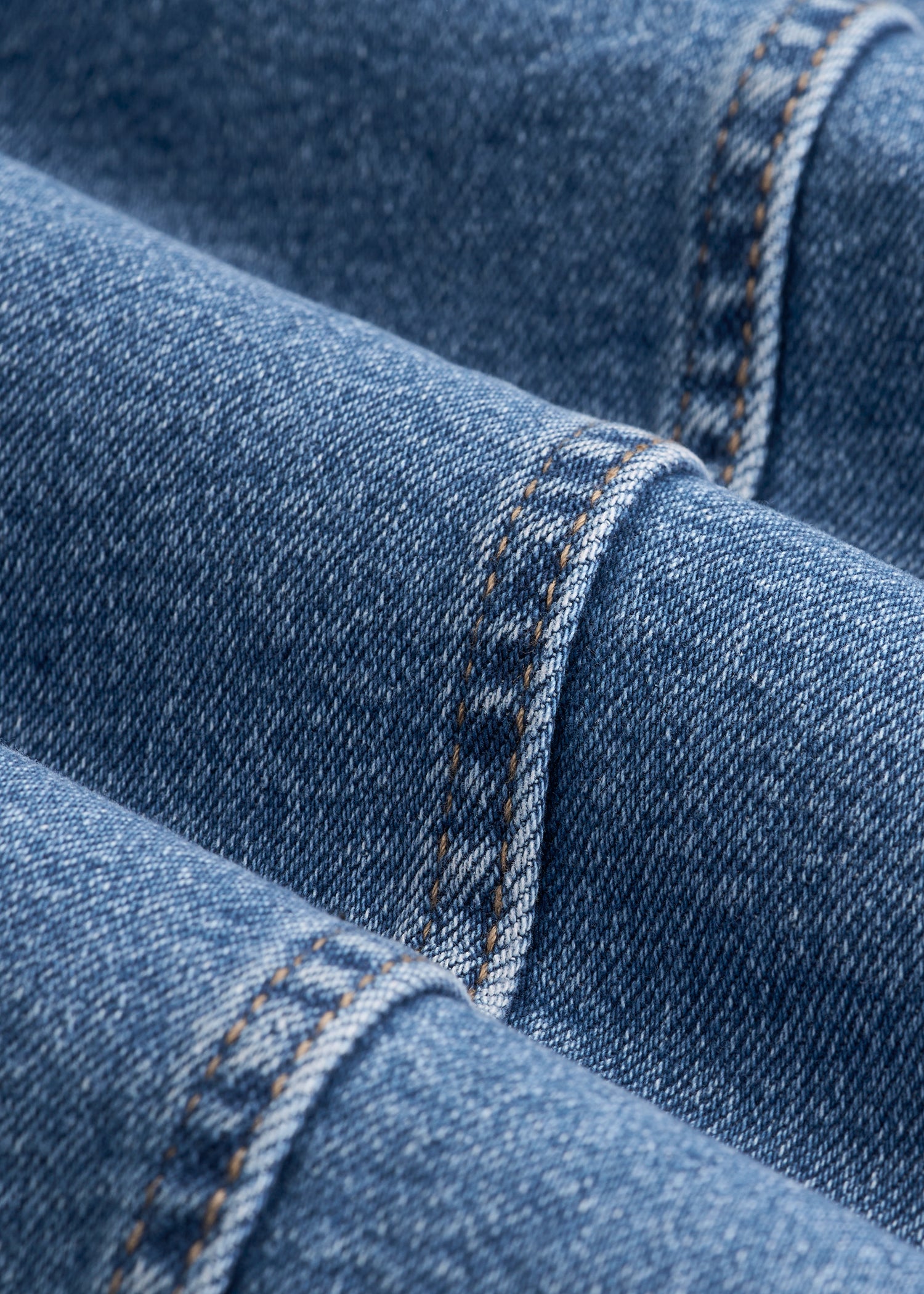 Denim Maxi Skirt for Tall Women in Colorado Blue