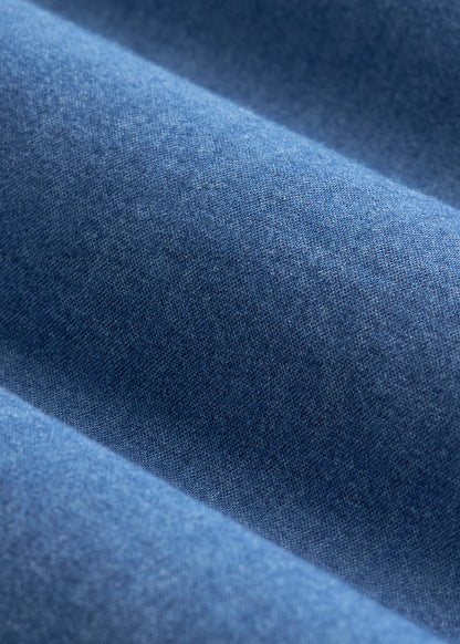 Denim Shirt for Tall Women in Faded Blue