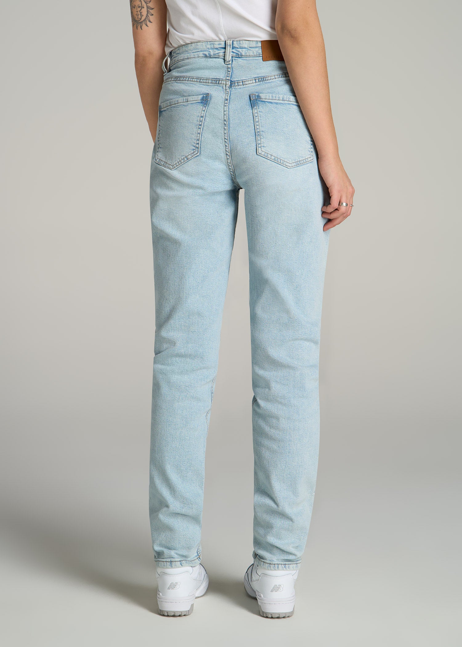 Emma High Rise Relaxed Tapered Tall Women's Jeans | American Tall