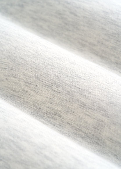 Everyday Fleece Half-Zip Sweatshirt for Tall Women in Heather Cloud White