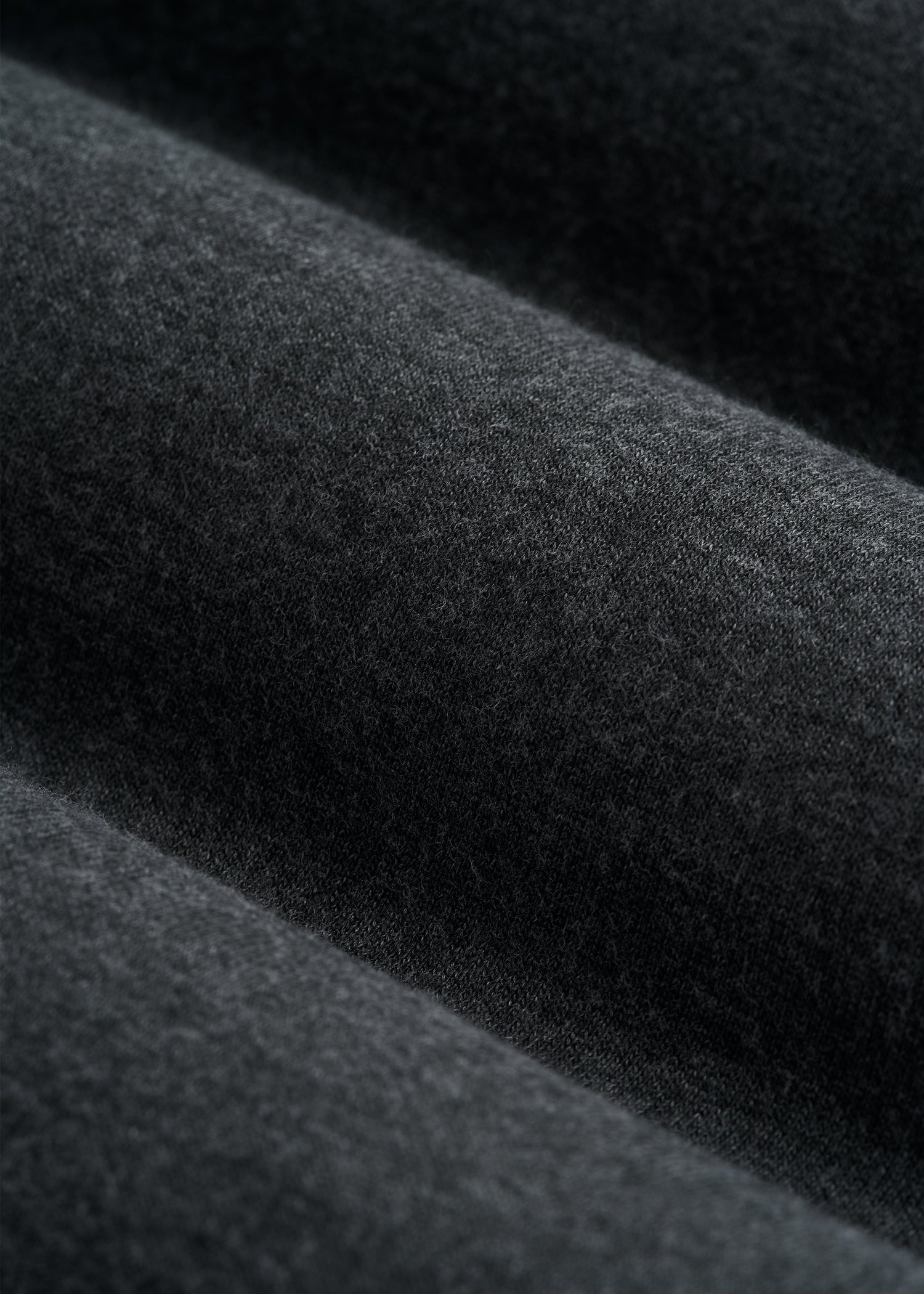 Everyday Straight Leg Open Bottom Fleece Pants for Tall Women in Charcoal Mix
