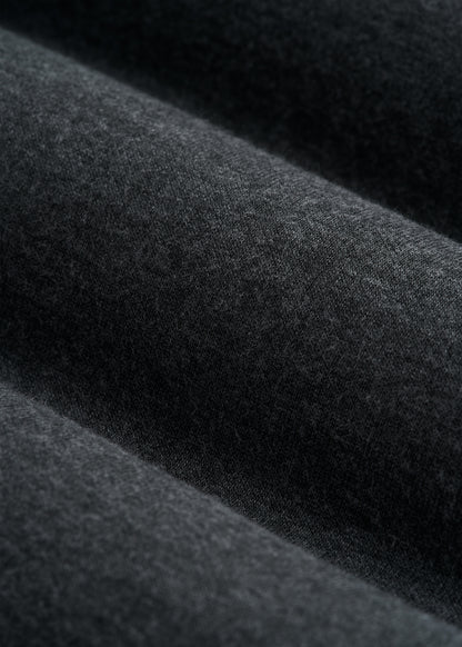 Everyday Straight Leg Open Bottom Fleece Pants for Tall Women in Charcoal Mix
