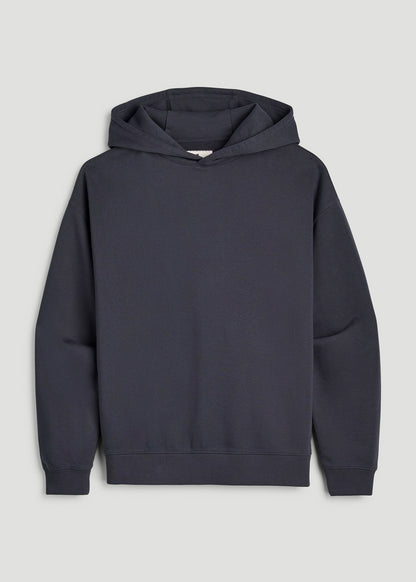 Everyday French Terry Hoodie for Tall Women in Charcoal Rinse