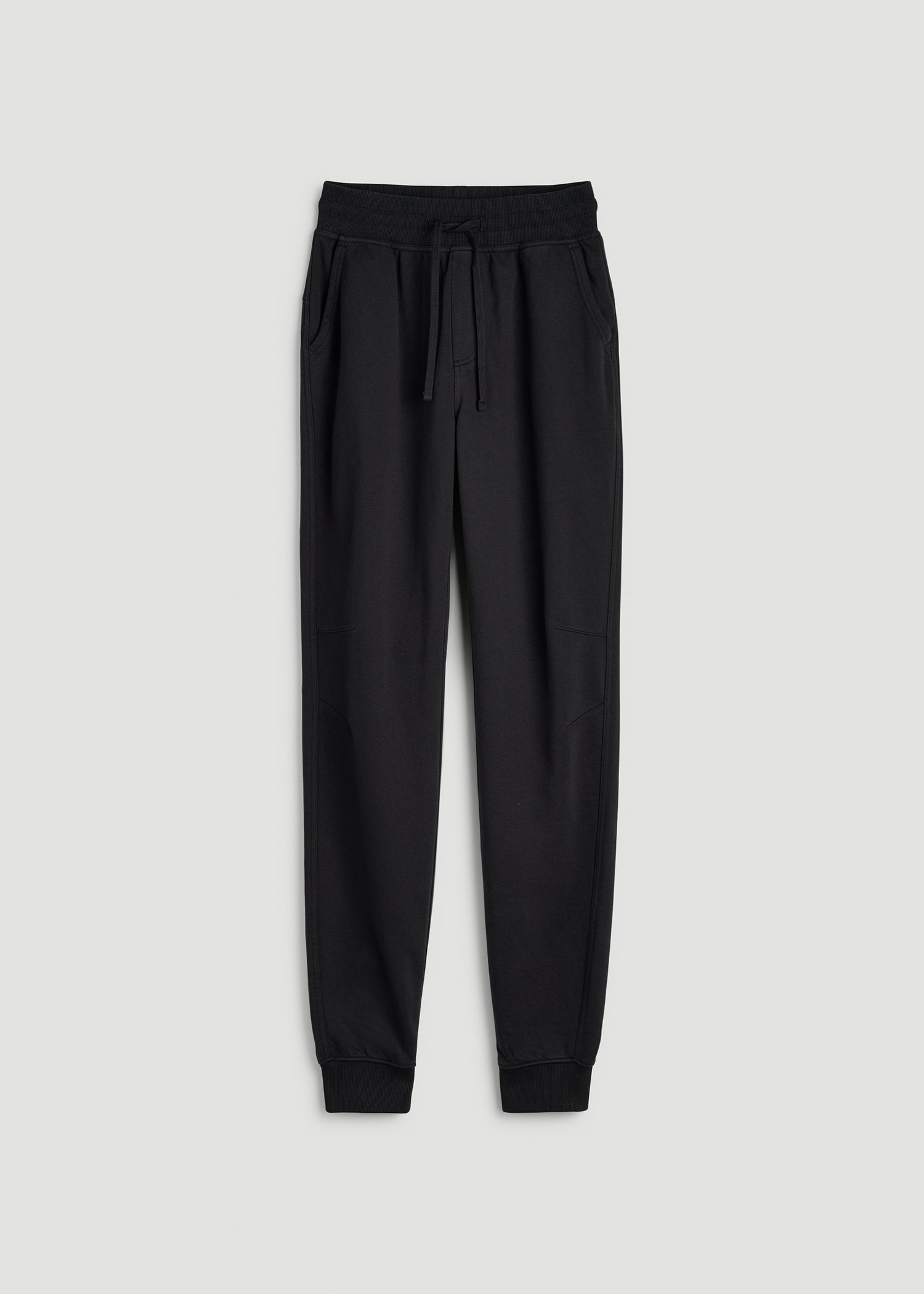 Everyday French Terry Jogger for Tall Women in Black