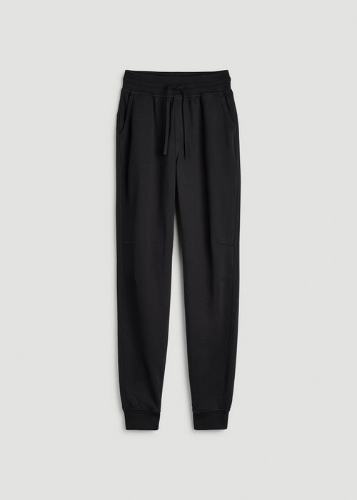 Everyday French Terry Jogger for Tall Women in Black
