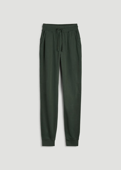 Everyday French Terry Jogger for Tall Women in Boreal Forest