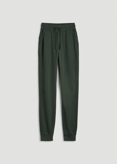 Everyday French Terry Jogger for Tall Women in Boreal Forest