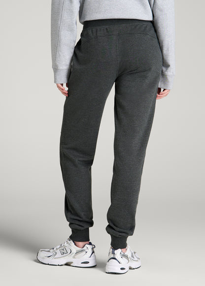 Everyday French Terry Jogger for Tall Women in Charcoal Mix