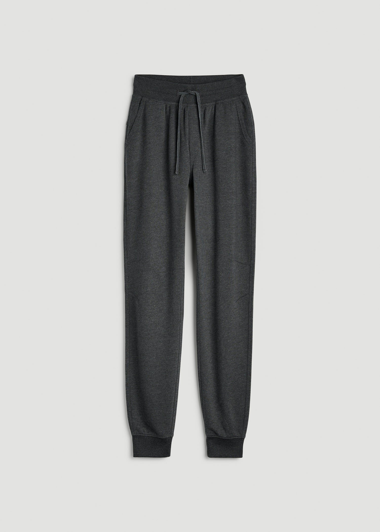 Everyday French Terry Jogger for Tall Women in Charcoal Mix