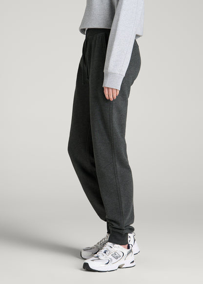 Everyday French Terry Jogger for Tall Women in Charcoal Mix