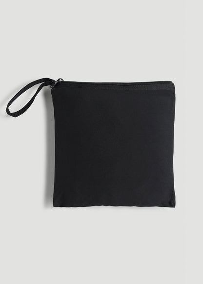 Featherweight Packable Jacket for Tall Women in Black