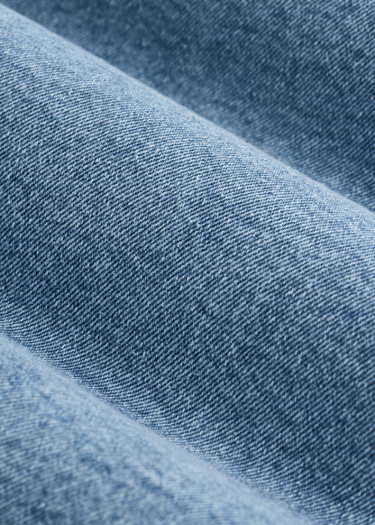 Western Denim Shirt for Tall Women in Heritage Faded