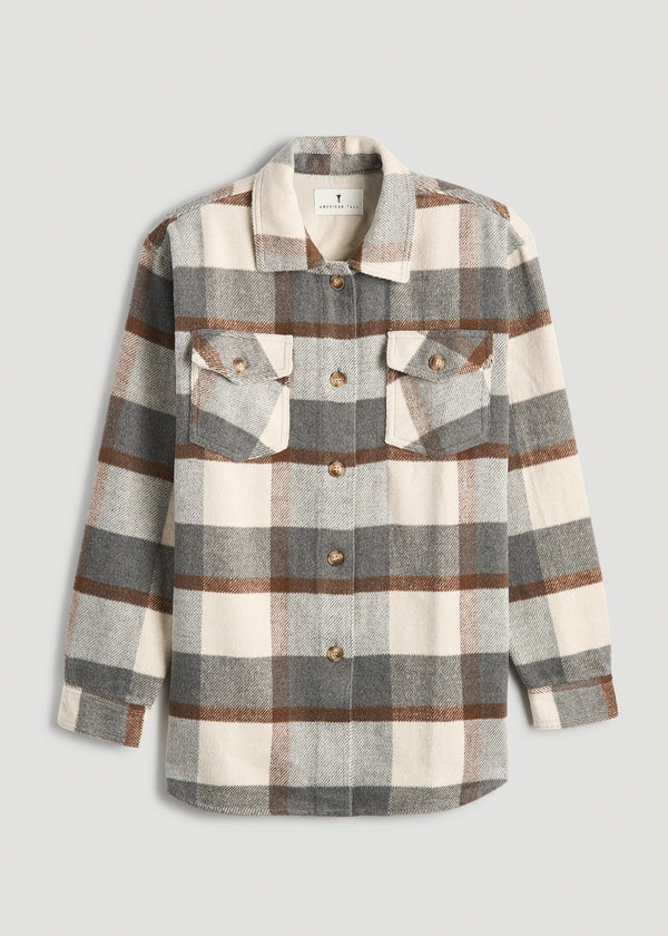 Flannel Women's Tall Shacket | American Tall