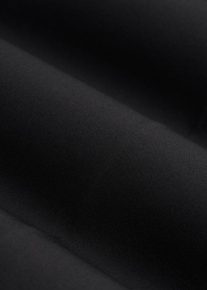 Flat Front Tapered Dress Pants for Tall Women in Black