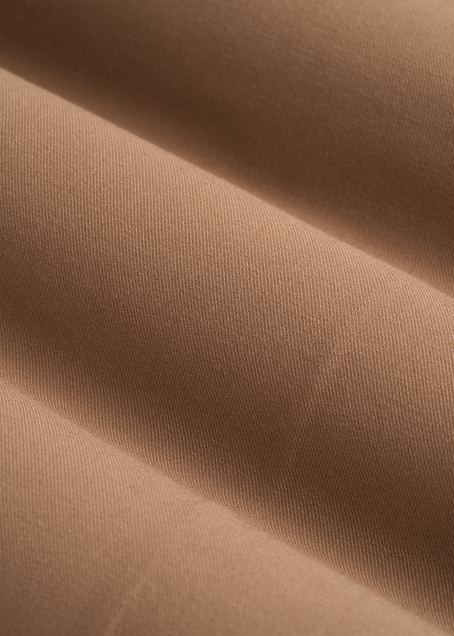 Flat Front Wide Leg Dress Pants for Tall Women in Fawn