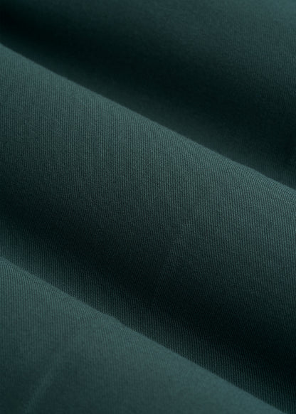 Flat Front Wide Leg Dress Pants for Tall Women in Smoky Pine