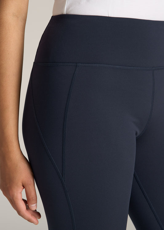 Midnight Navy Lululemon All the Right Places Crop II Leggings