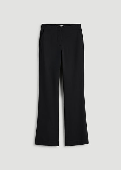 Freedom Flex Flare Dress Pants for Tall Women in Black