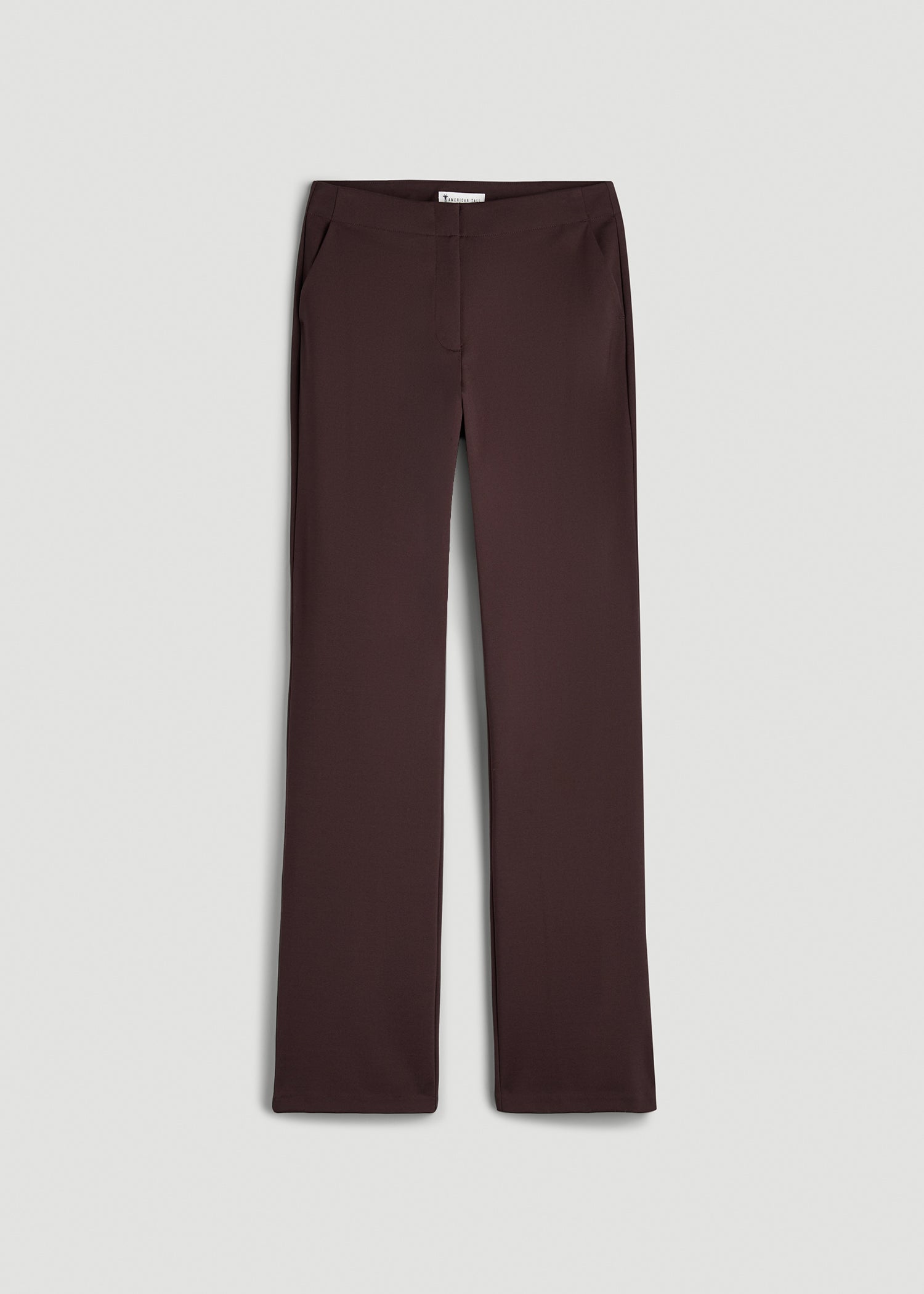 Freedom Flex Straight Leg Dress Pants for Tall Women in Espresso
