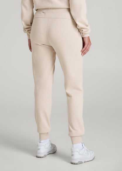 Wearever 2.0 French Terry Jogger for Tall Women in Light Stone