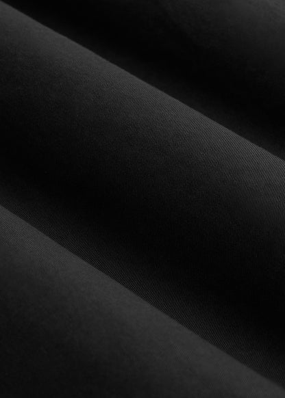 Garment Dyed Parachute Chino Pants for Tall Women in Vintage Black