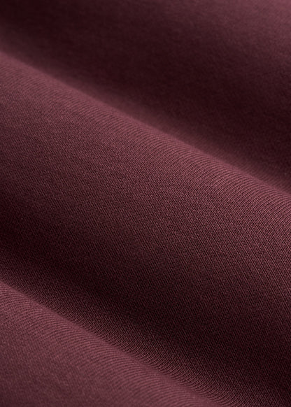 Garment Dyed Joggers for Tall Women in Washed Tawny Port