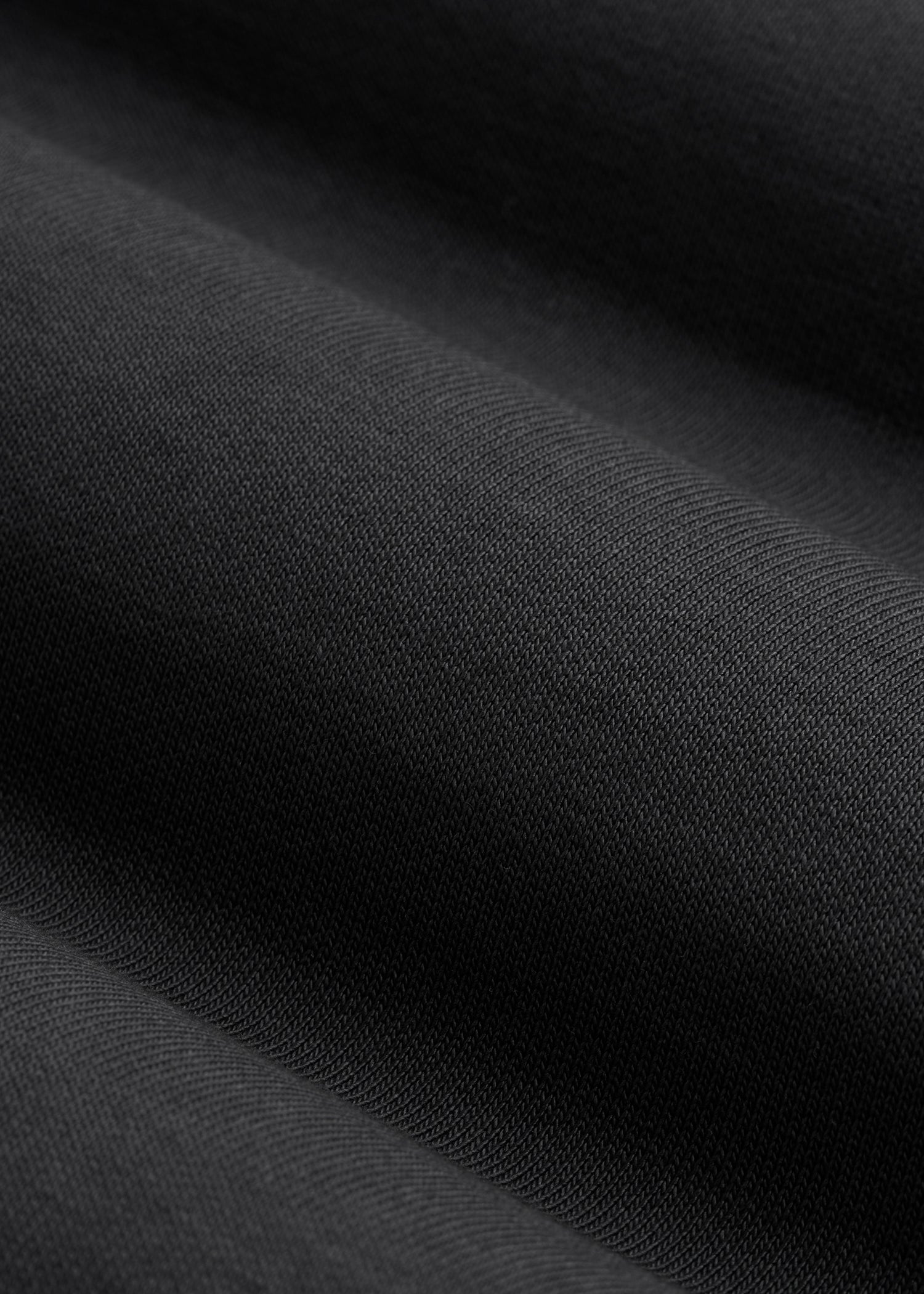 Garment Dyed Hoodie for Tall Women in Washed Black