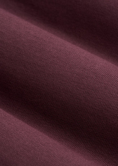 Garment Dyed Hoodie for Tall Women in Tawny Port