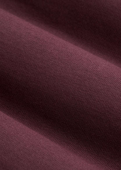 Garment Dyed Hoodie for Tall Women in Tawny Port