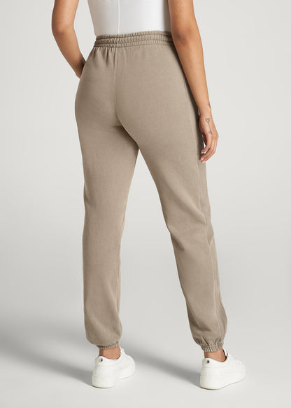 Wearever Fleece Regular Fit Sweatpants for Tall Women in Khaki