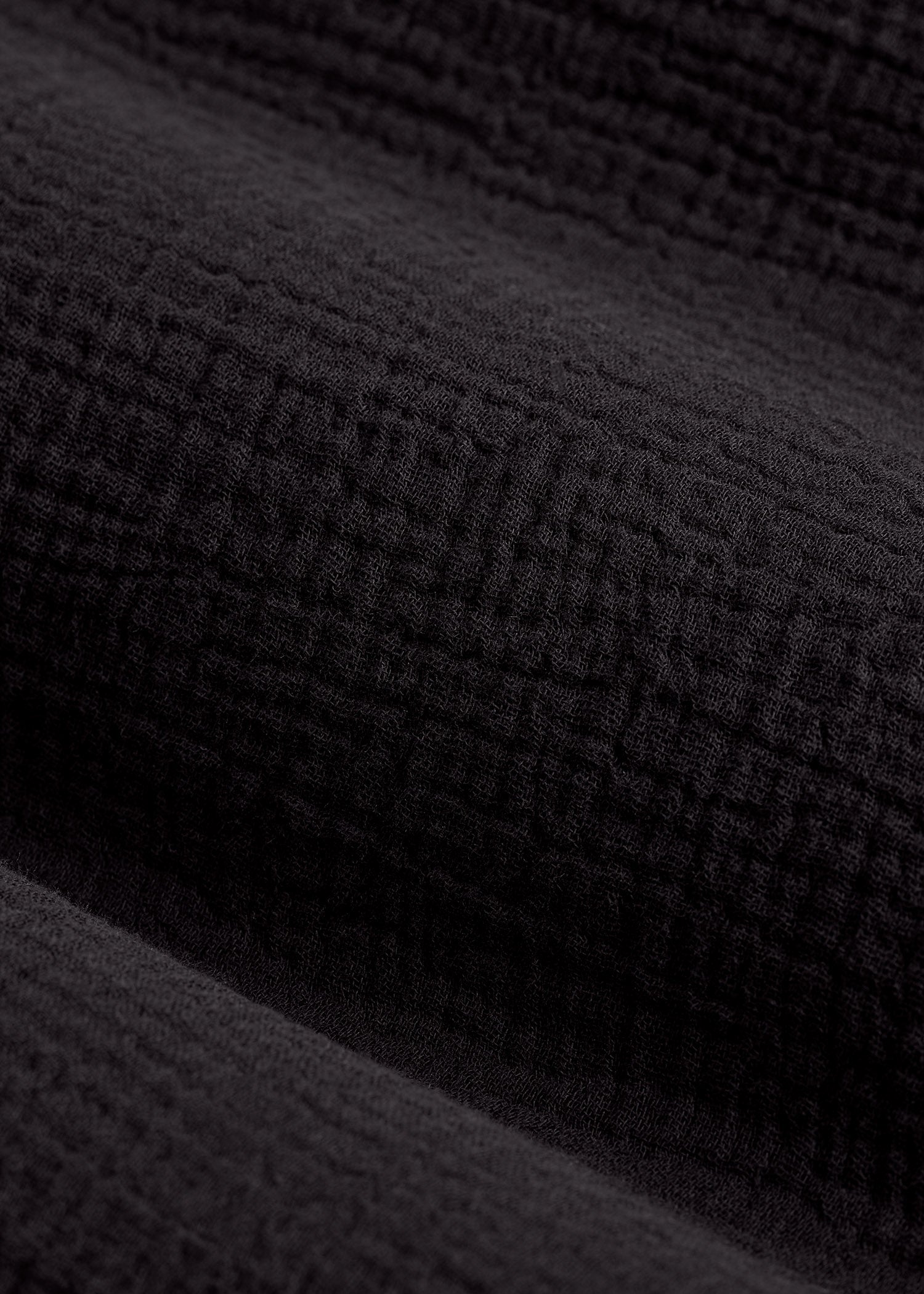 Gauze Cover Up Pants for Tall Women in Black