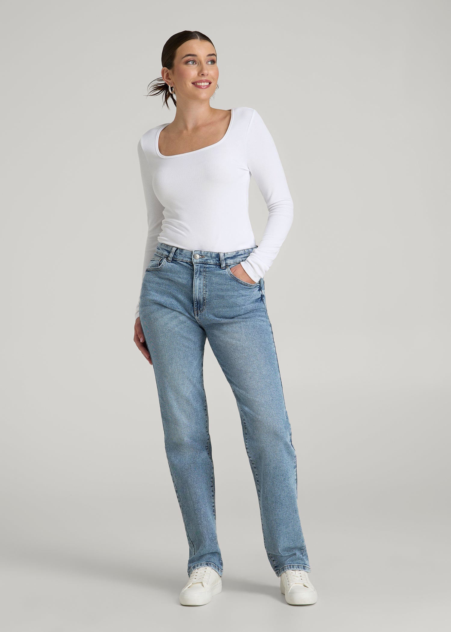 Jeans + Denim for Tall Women