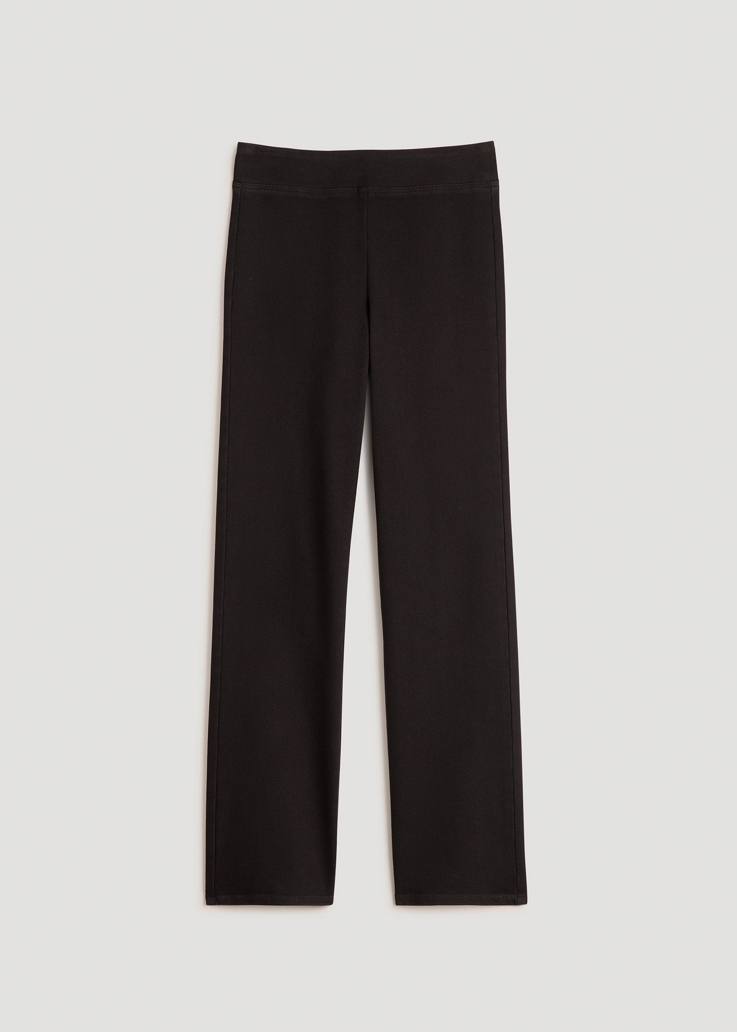 Harper Pull-on Straight Leg Jeans for Tall Women in Washed Black