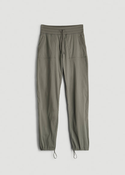 High-Rise After Practice Pant for Tall Women in Camper Green
