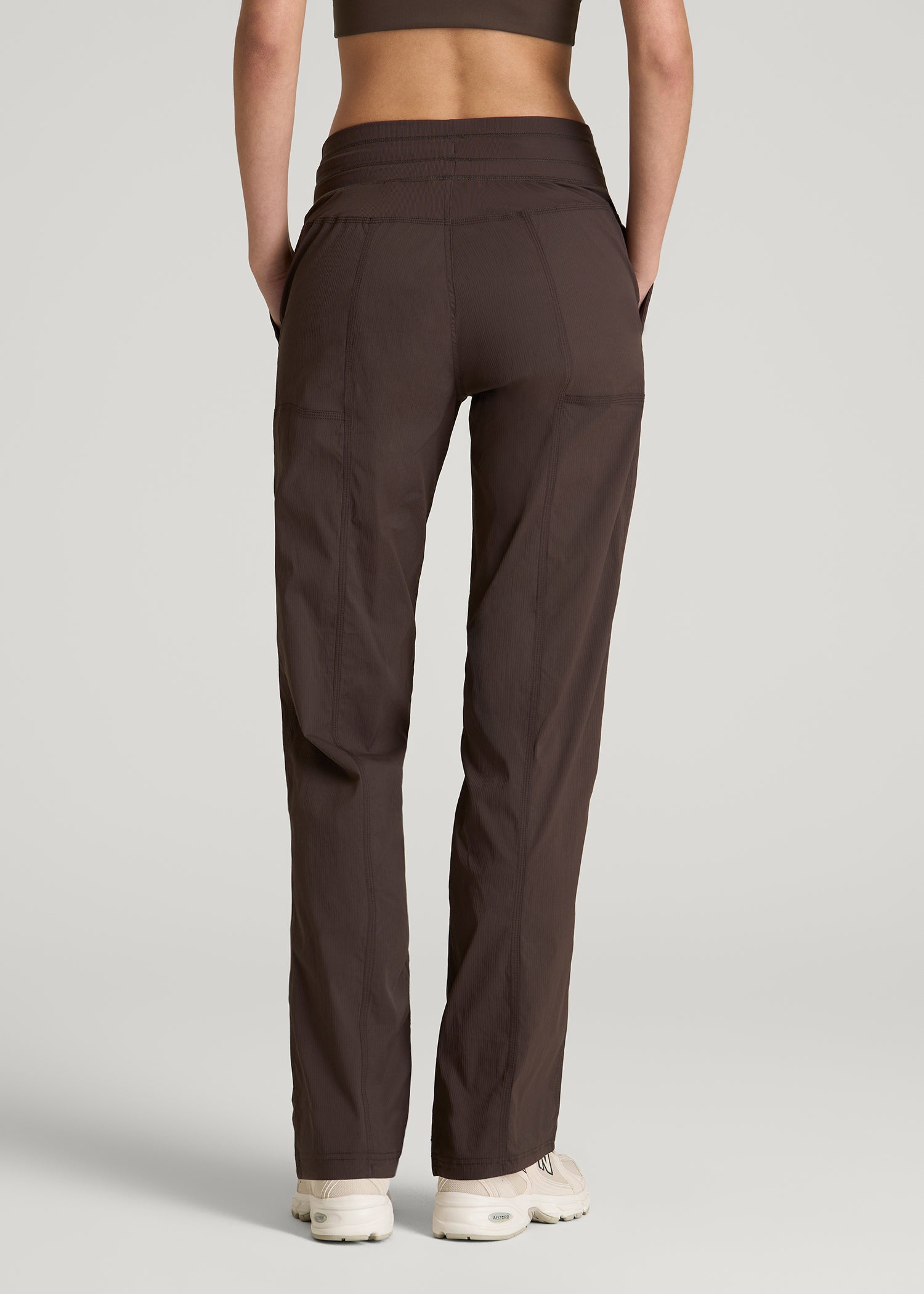 High Rise After Practice Pant for Tall Women in Espresso