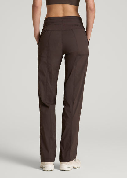 High Rise After Practice Pant for Tall Women in Espresso