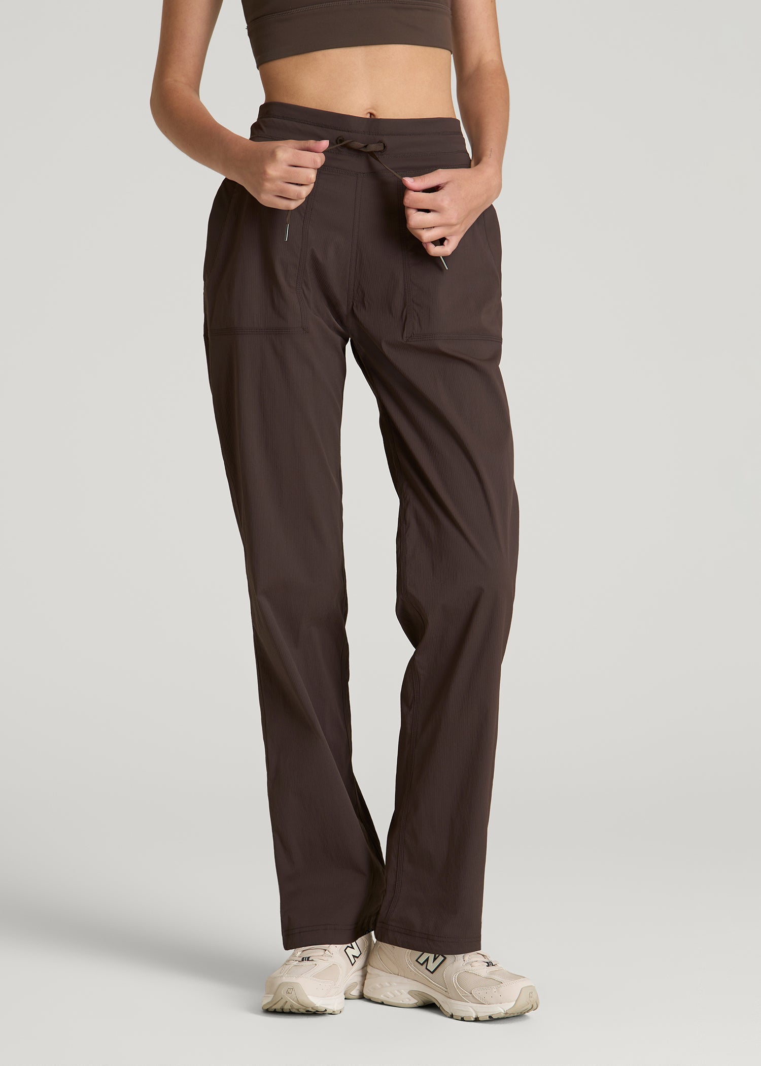 High Rise After Practice Pant for Tall Women in Espresso