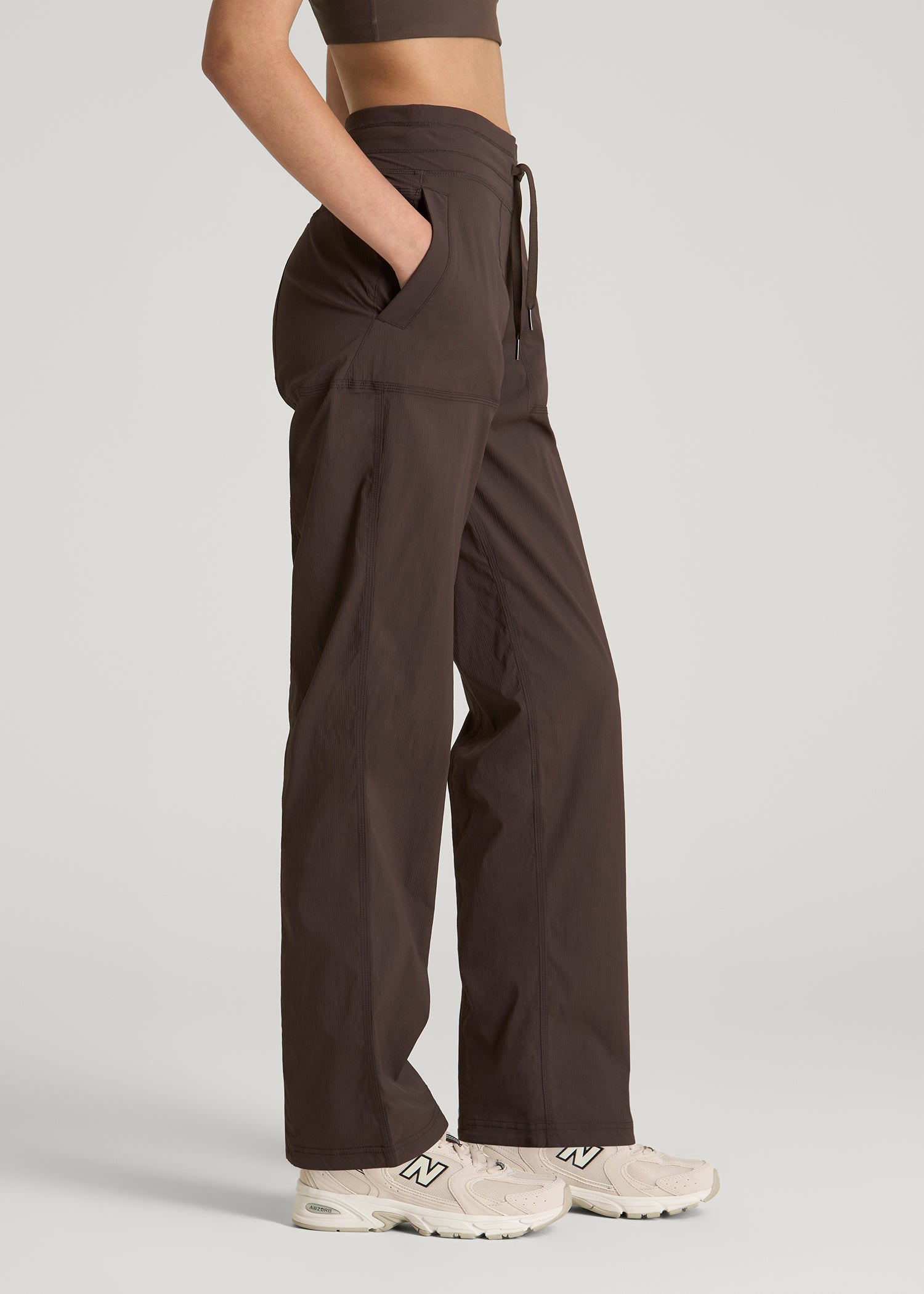 High Rise After Practice Pant for Tall Women in Espresso