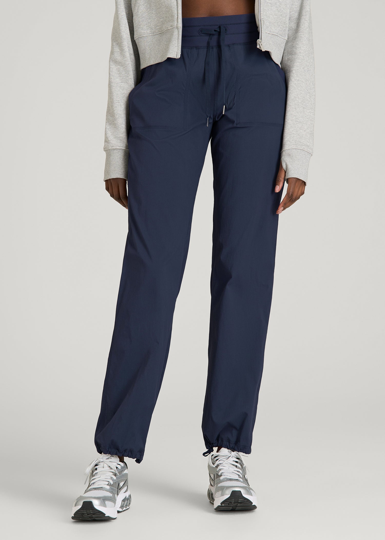 High-Rise After Practice Pant for Tall Women in Navy