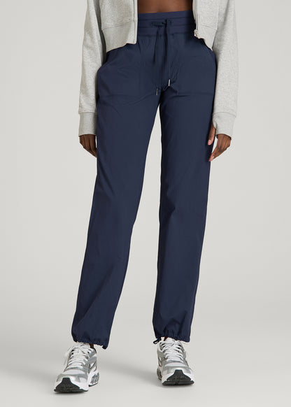 High-Rise After Practice Pant for Tall Women in Navy