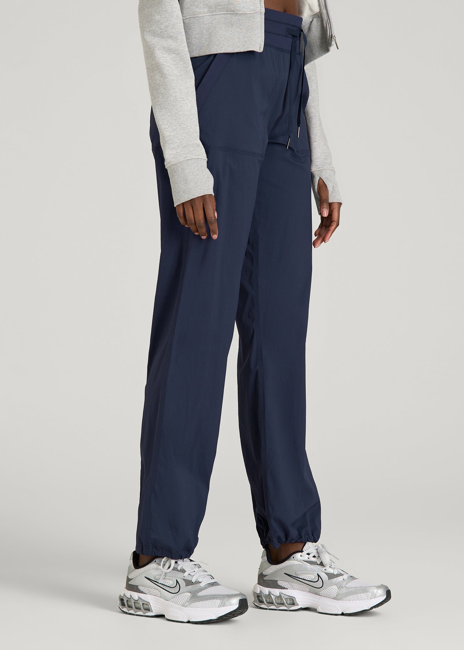 High-Rise After Practice Pant for Tall Women in Navy