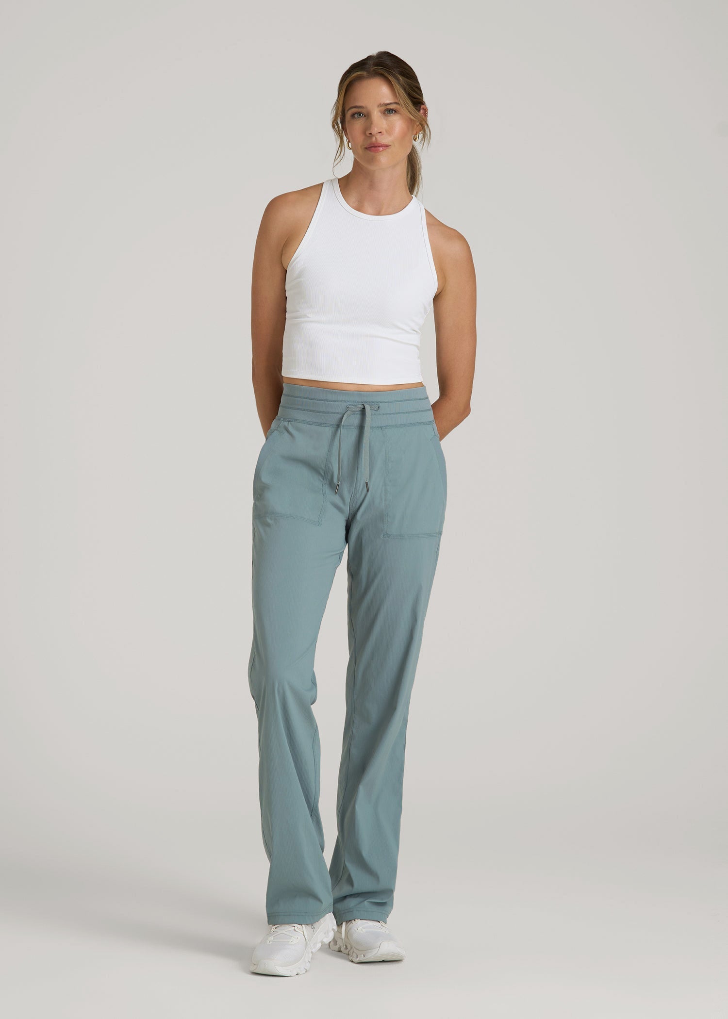 High-Rise After Practice Pant for Tall Women in Trooper