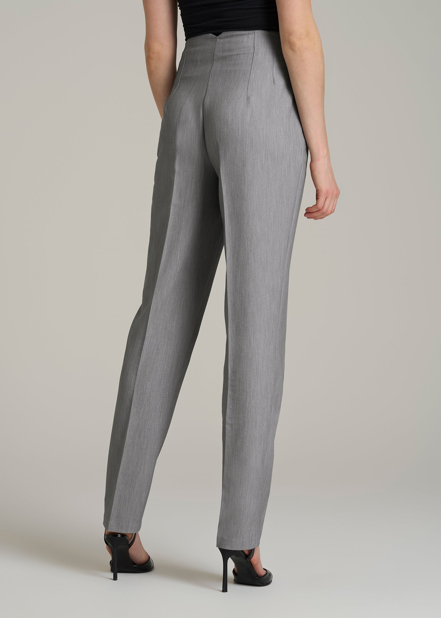 High Rise Dart Pants for Tall Women American Tall
